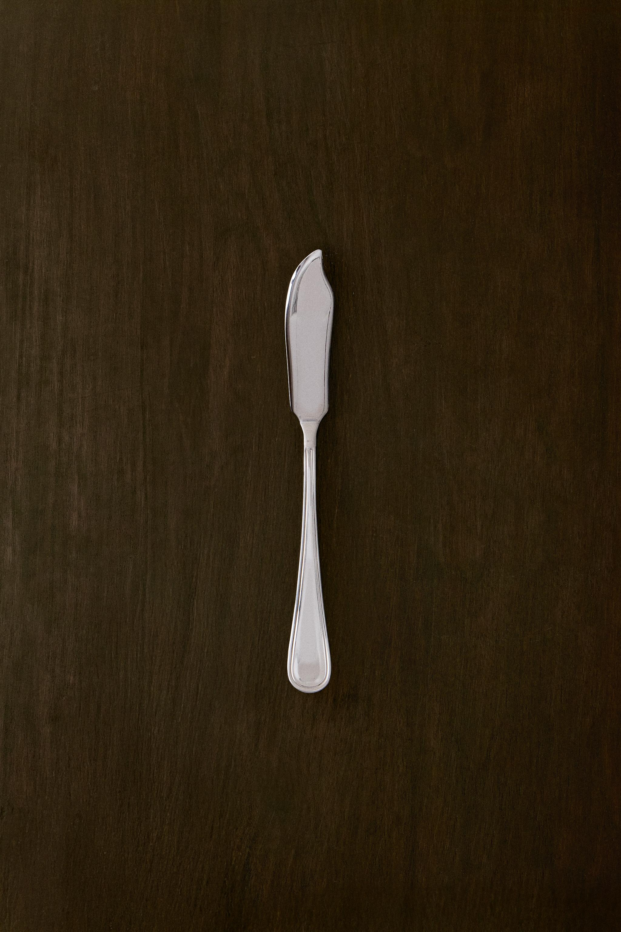 COUTEAU À POISSON ACIER BRILLANT